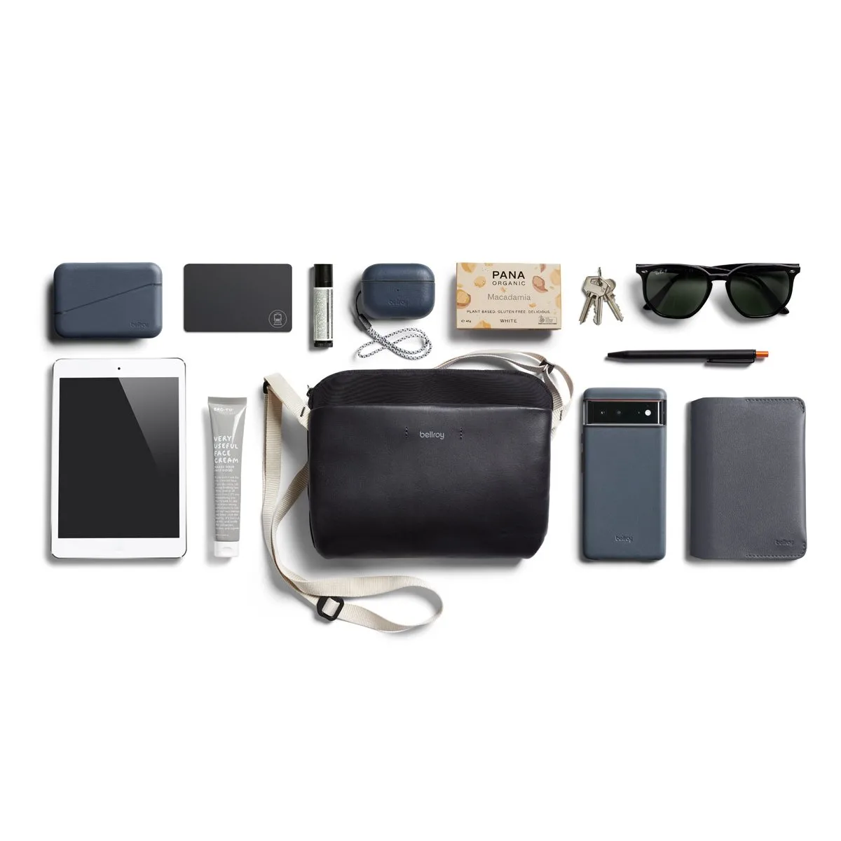 BELLROY City Pouch Plus Premium Black Sand – Bild 7