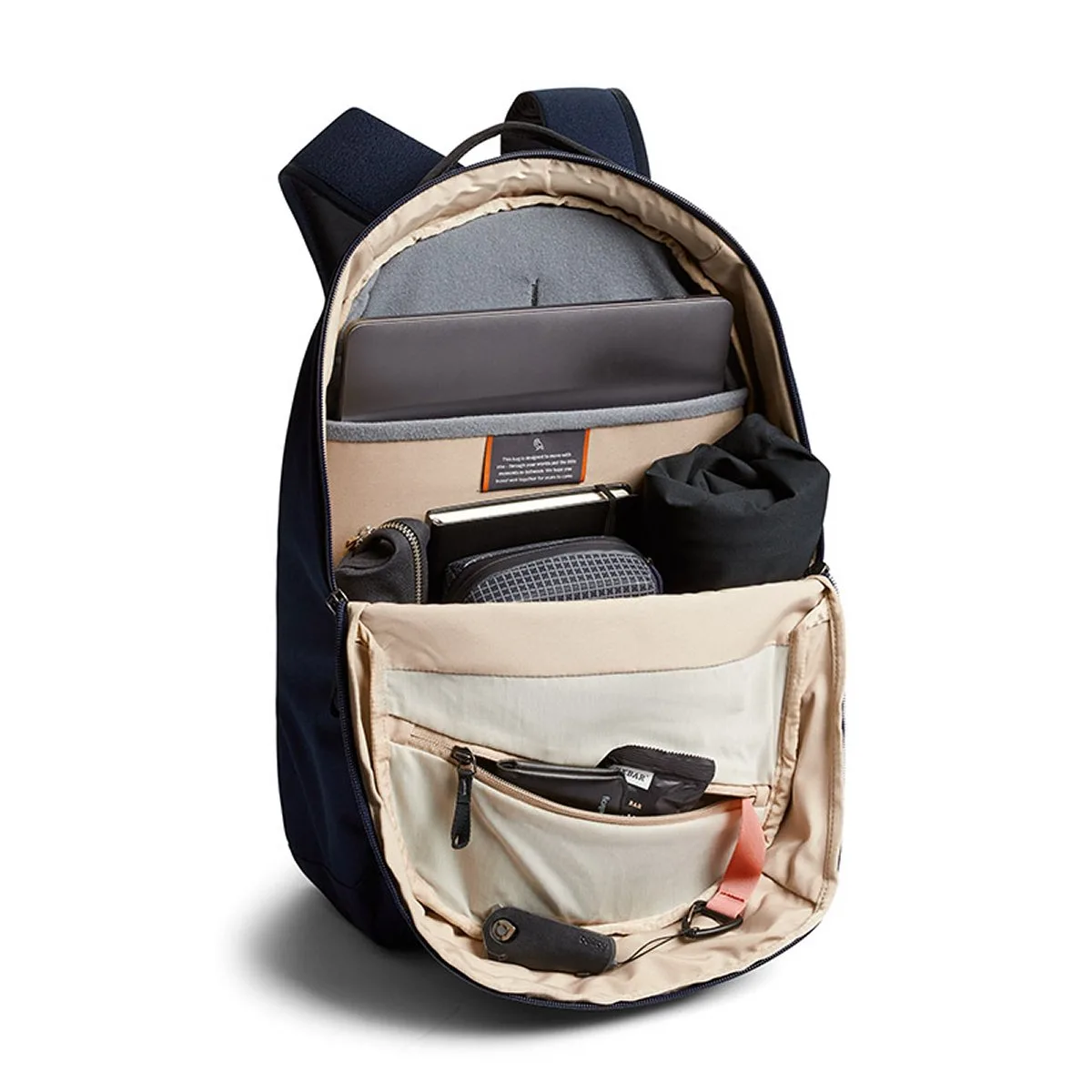 BELLROY Via - Rucksack, Navy – Bild 2