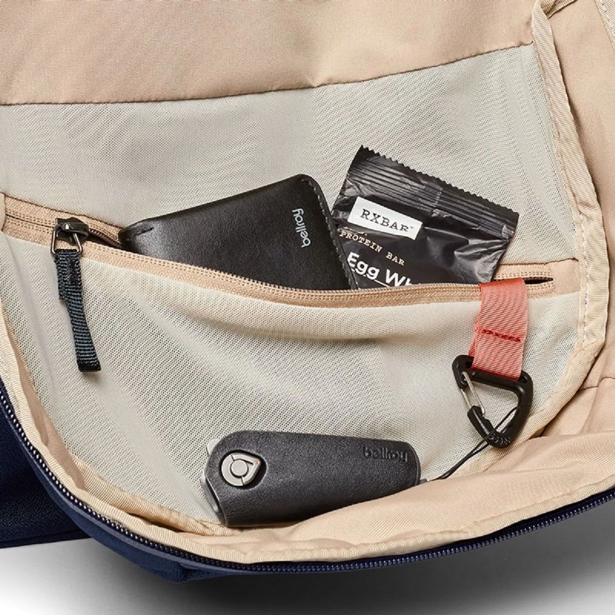 BELLROY Via - Rucksack, Navy – Bild 6
